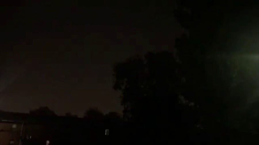 Heavy rain over Mississippi 