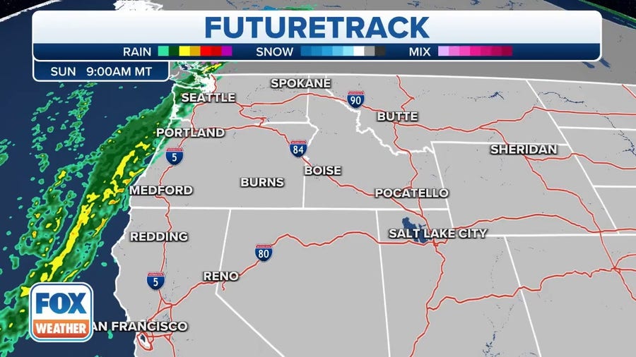 Storm to bring rain, snow to Pacific Northwest 