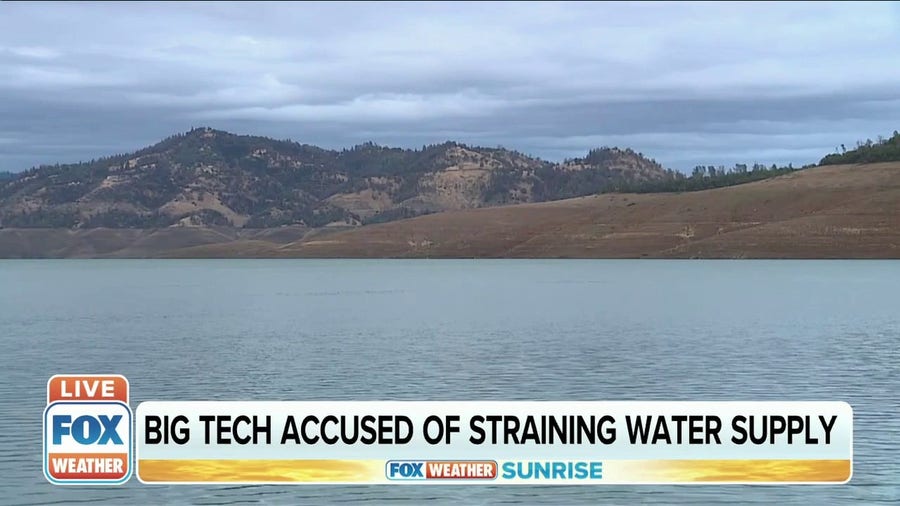 Big tech companies accused of straining water supply