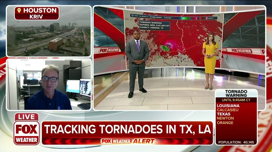 NWS meteorologist details Houston severe weather threat as tornadoes observed