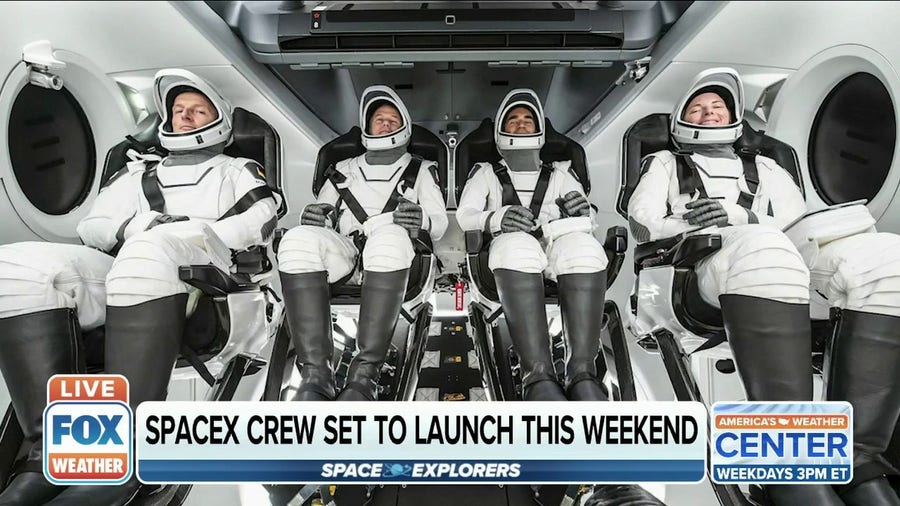 NASA's SpaceX Crew-3 set to launch this weekend
