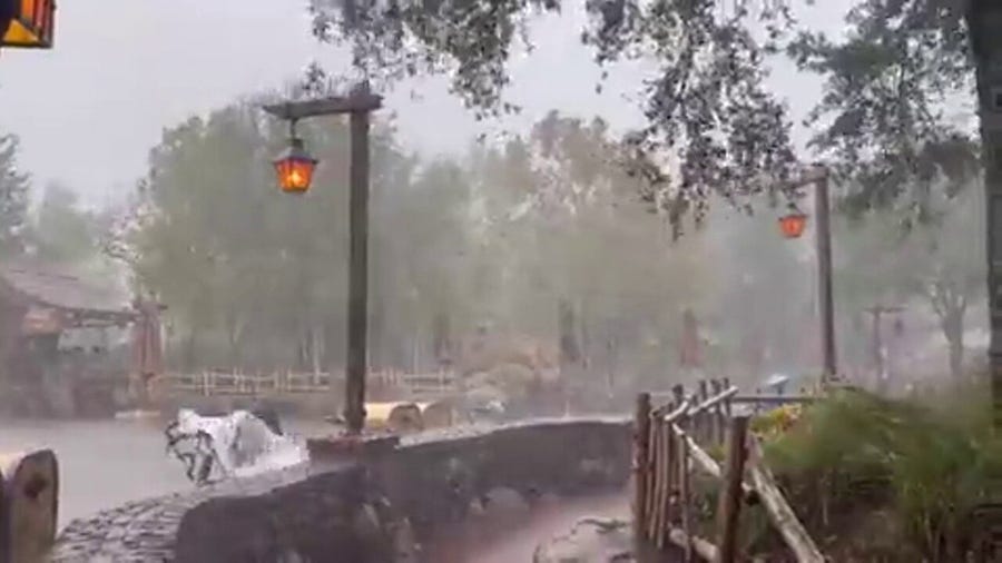 Disney sees severe weather as parts of FL under tornado watch