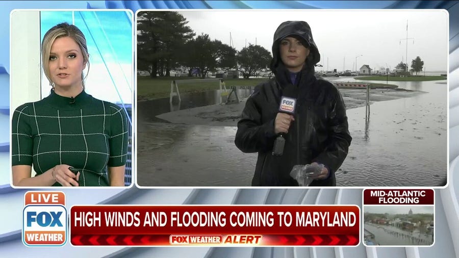 Serious coastal flooding expected across Maryland