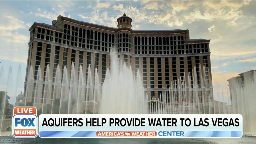 Aquifers help provide water to Las Vegas