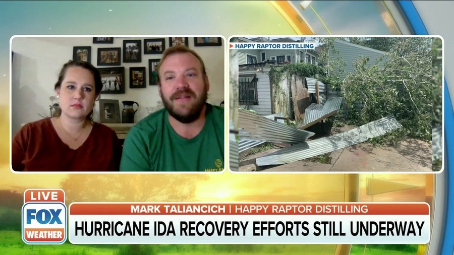 Homes and businesses in Louisiana still recovering from Hurricane Ida