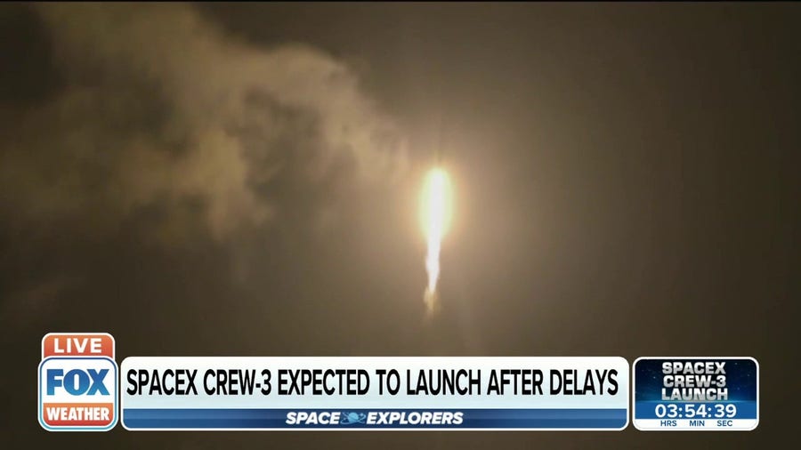 SpaceX Crew-3 still expected to launch with rain hitting Florida