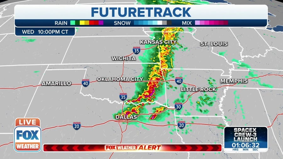 Severe Weather Threat in Plains