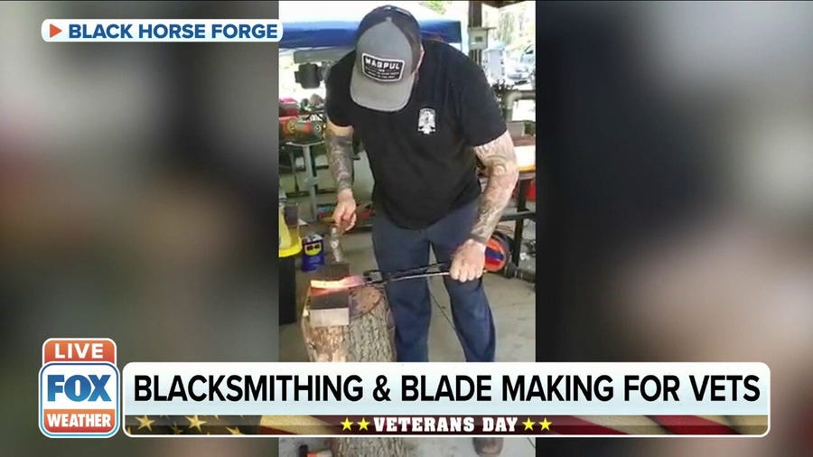 Blacksmithing and Blade making for Vets