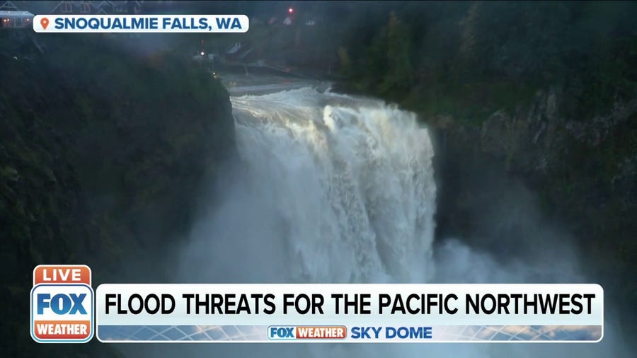Pacific Northwest braces for potential flooding as heavy rain continues