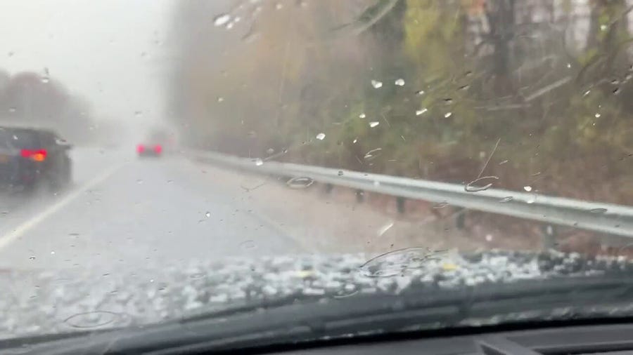 Hail reported in New Jersey & New York