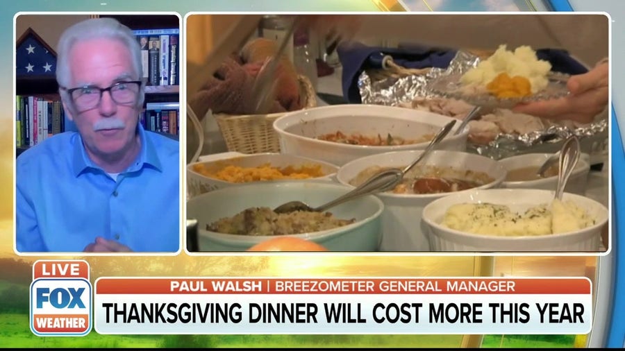 It's going to cost you more to make Thanksgiving dinner this year 