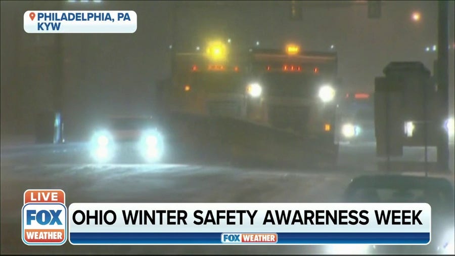 Snowplow accidents significantly up in Ohio