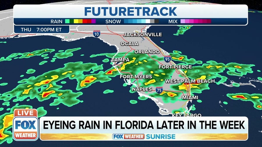 Downpours could lead to flooding in South Florida late in the week
