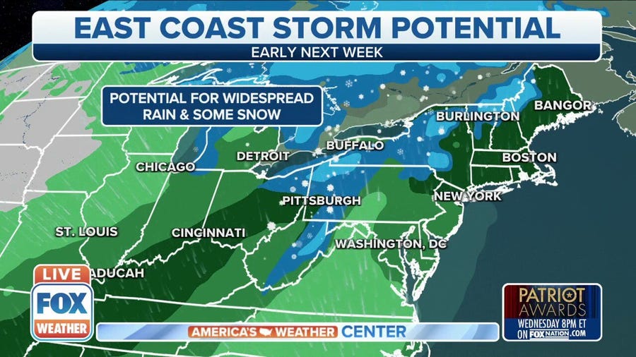 Tracking potential Thanksgiving week storm for Northeast, Midwest