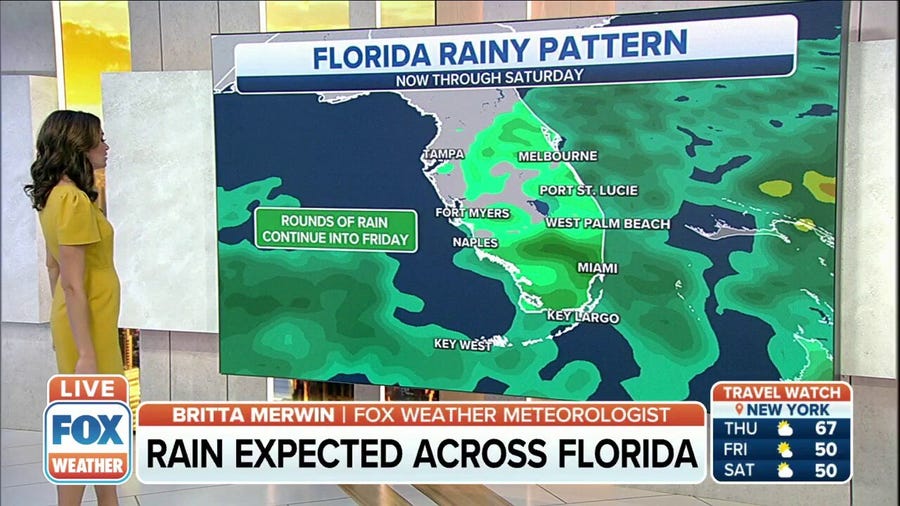 Heavy rain expected across South Florida