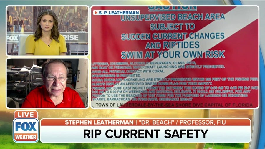 Explaining rip currents and how to stay safe this holiday season 