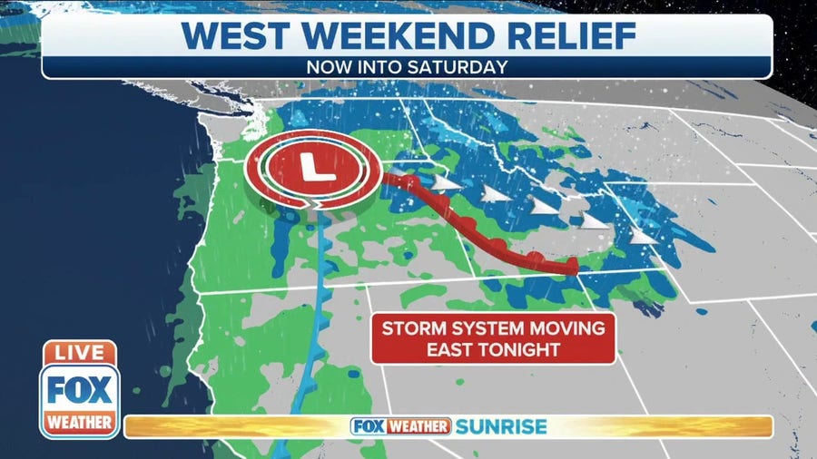 Pacific Northwest expected to get more rain and snow