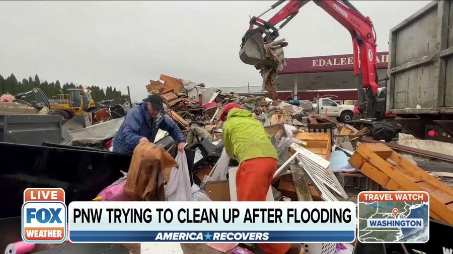 Communities still reeling from days of flooding in Pacific Northwest