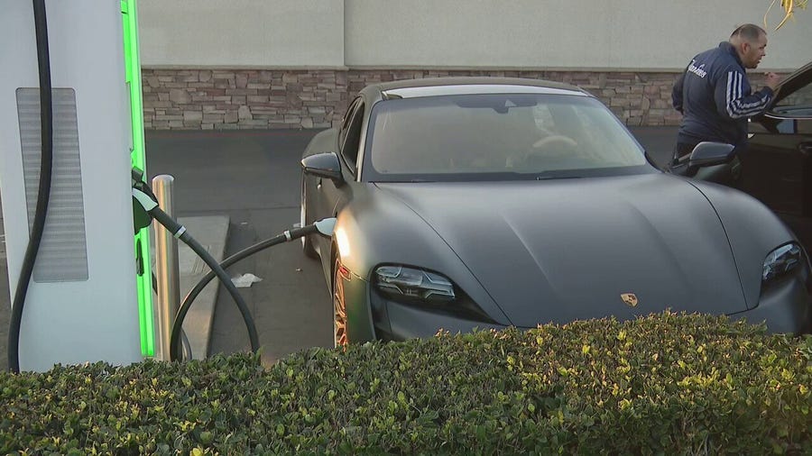 Demand for electric vehicles rise as gas prices reach record highs across California