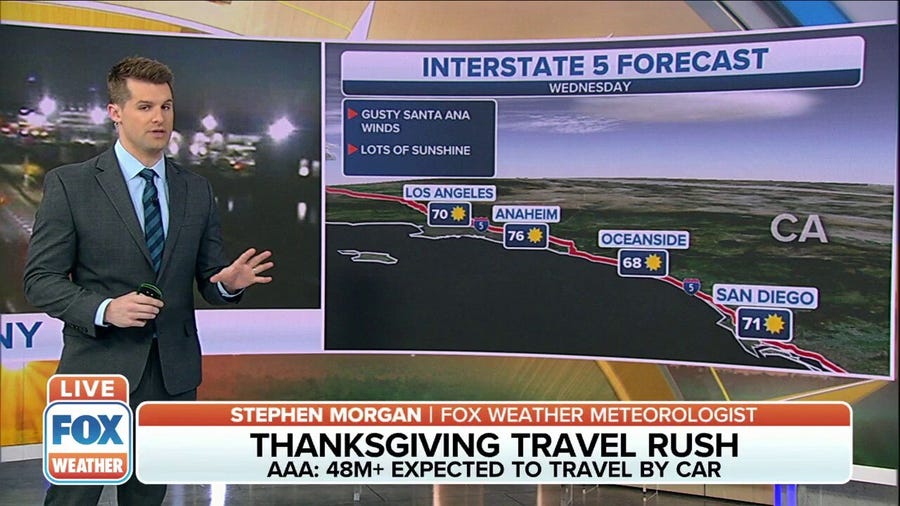 Here's how the weather will impact your Thanksgiving travel plans