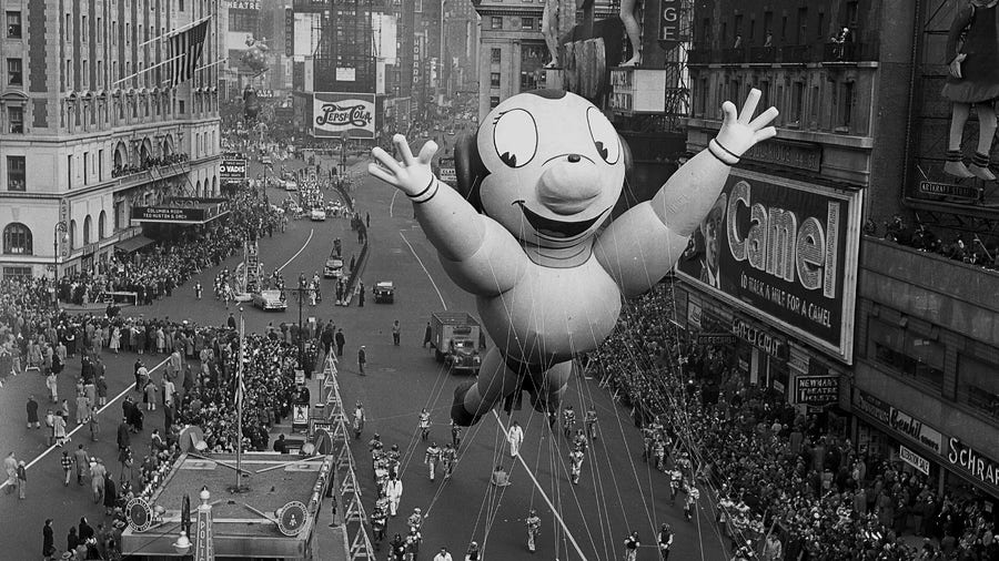 Macy's Thanksgiving Day Parade: How it started and what it takes to keep the balloons afloat