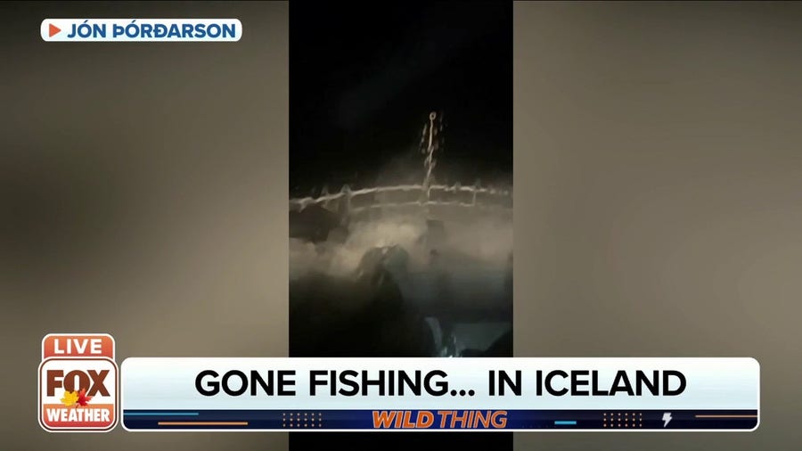 Icelandic Ice Fishing