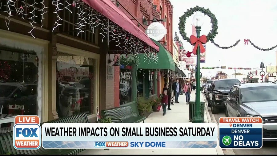 Weather can affect Small Business Saturday