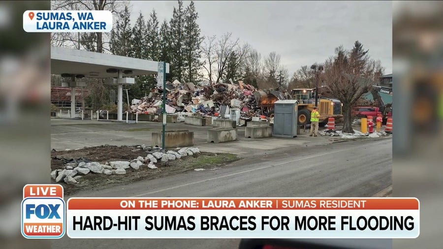 Sumas, WA braces for more flooding as another atmospheric river begins
