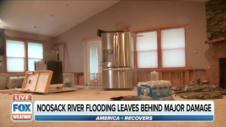 Noosack River flooding leaves home completely gutted