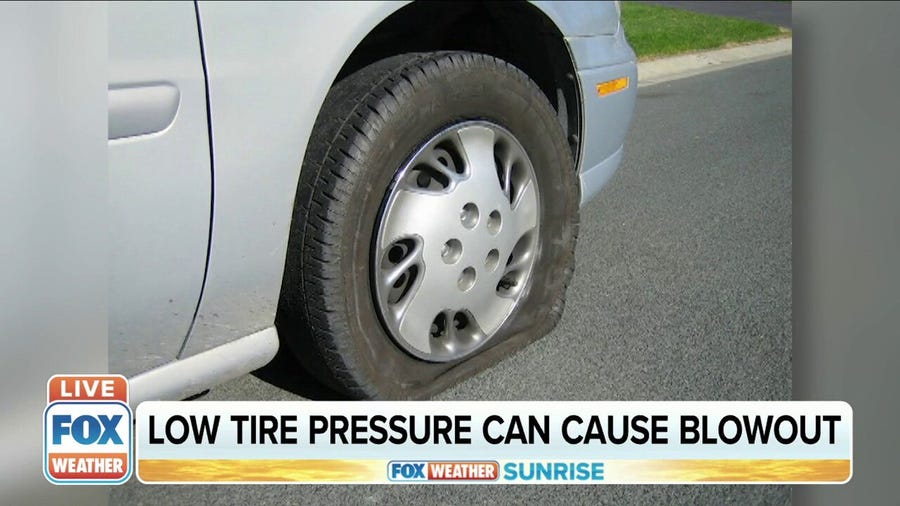 How cold weather affects our tire pressure
