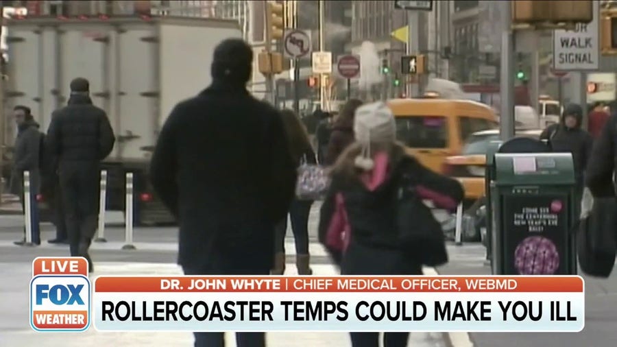 Up and down temperatures could make you sick