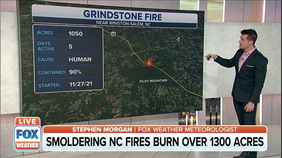 NC wildfires are nearing full containment