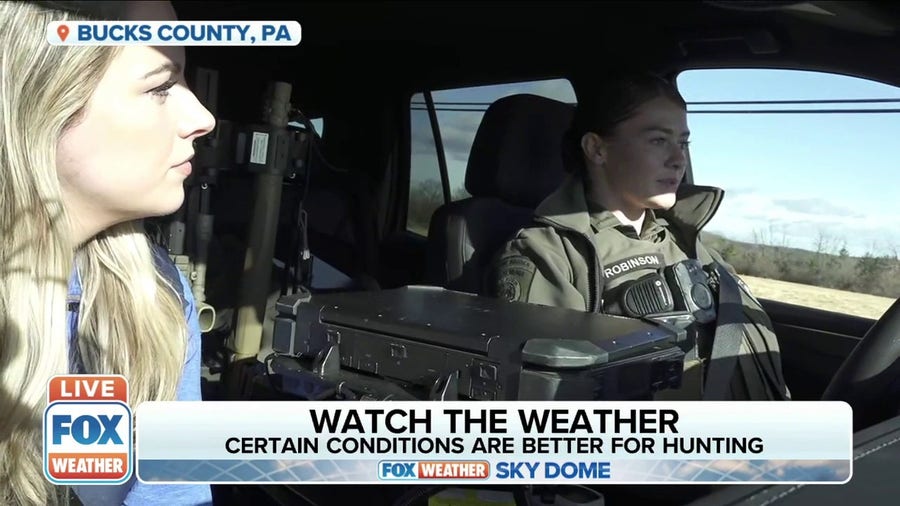Ride along with game warden as deer hunting season is underway in PA