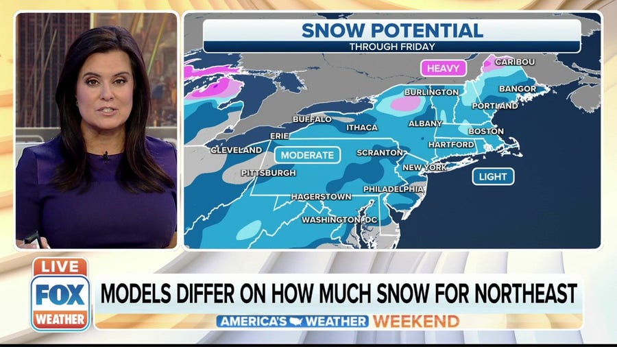 Suspense builds for potential midweek storm in Northeast 