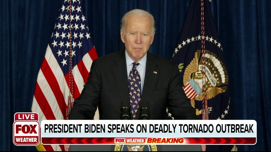 President Biden on tornado damage