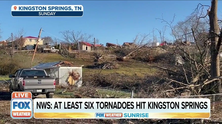 NWS: At least 6 tornadoes hit Kingston Springs, TN