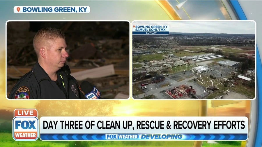Day three of clean-up, recovery efforts begin in Bowling Green, KY