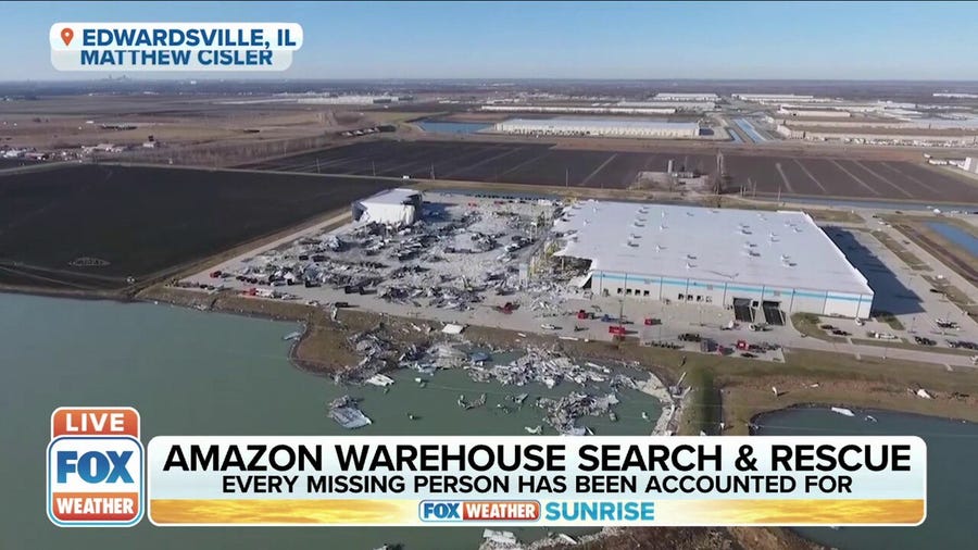 Every missing person accounted for in Illinois Amazon warehouse collapse