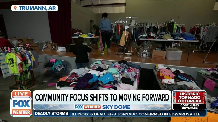 Trumann, AR community shifts to moving forward after tornado outbreak