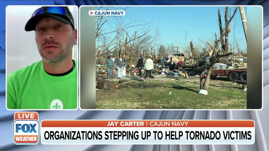 Cajun Navy steps up to help tornado victims 