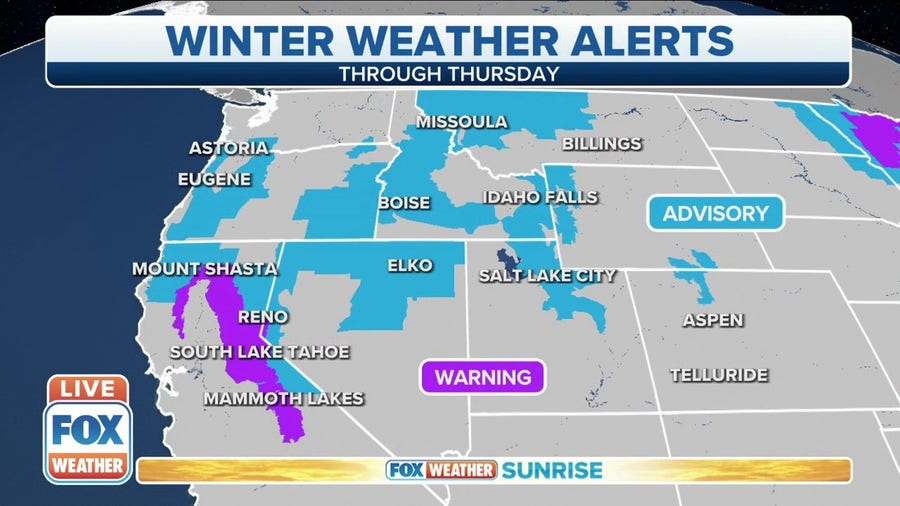 Another foot of snow expected for CA mountains