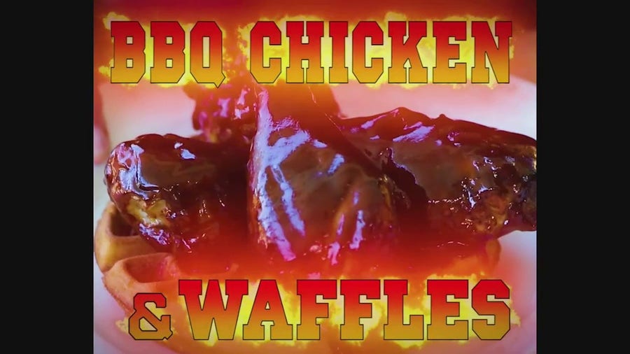 Dr. BBQ's chicken and waffles recipe will inspire your wish list for Santa