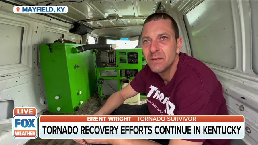 Tornado survivor: Everything that I've worked for is in a big pile