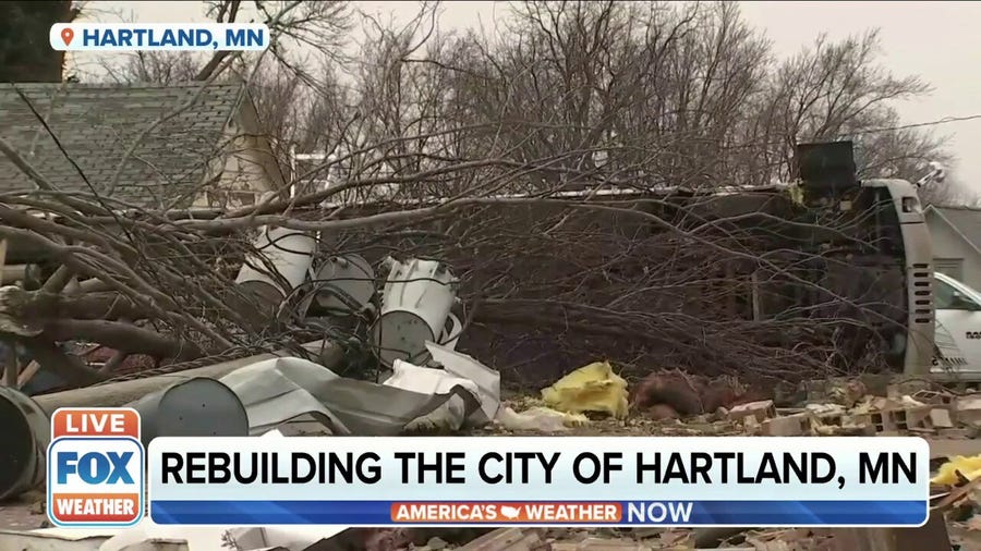 Minnesota emergency management official on rebuilding Hartland 