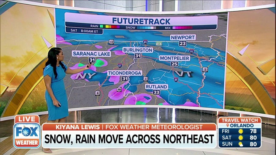 Snow, ice and rain possible in Upper Midwest, Northeast through Christmas weekend