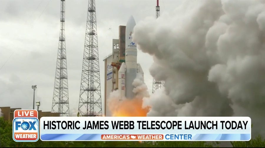 James Webb Space Telescope launches on Christmas Day