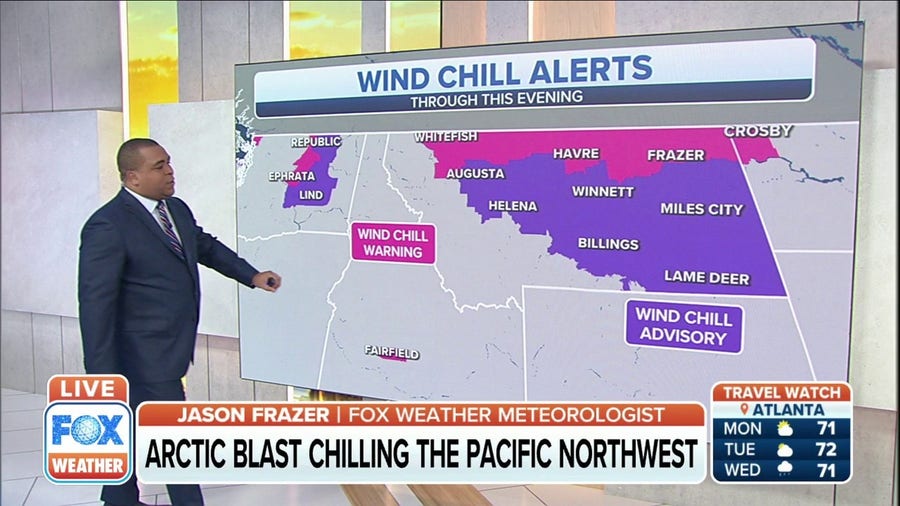 Arctic blast delivers dangerously cold temperatures to northern US