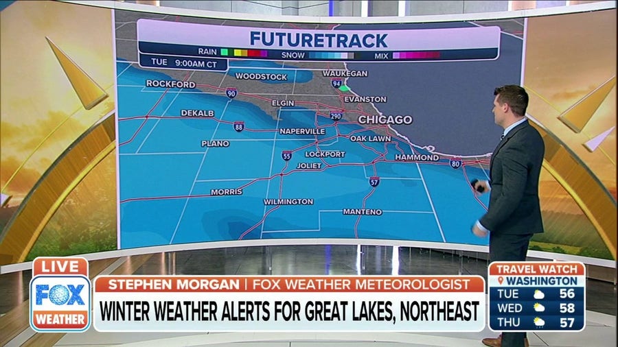 Chicago could end snowless streak Tuesday