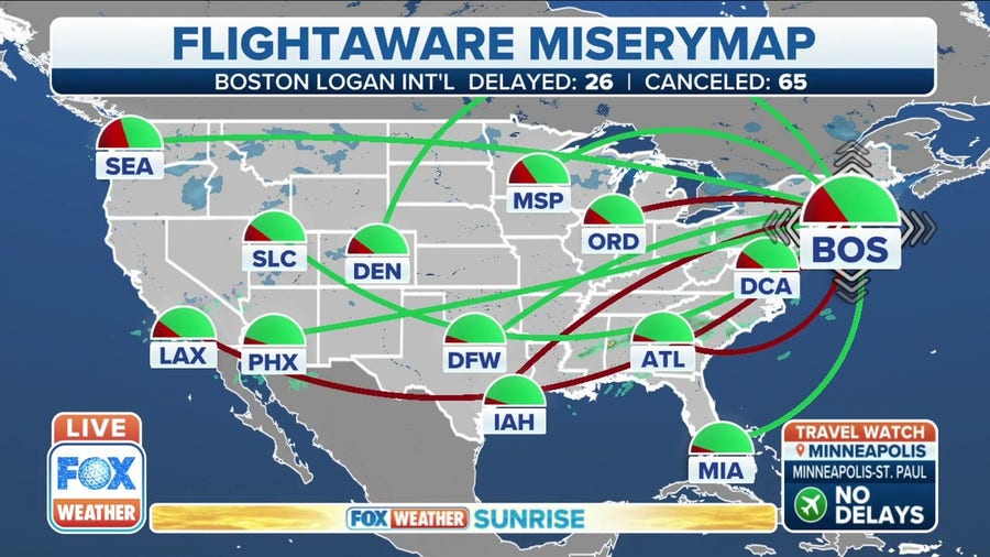 Flight delays, cancellations plague New Year's Eve travelers 