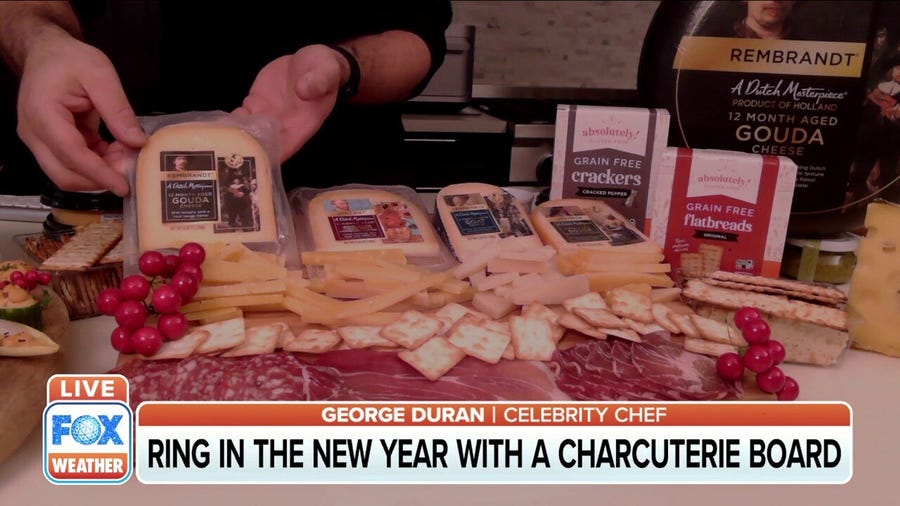 Bring in the New Year with a charcuterie board 